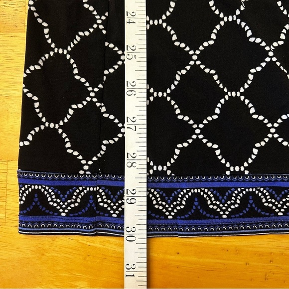 WHITE HOUSE BLACK MARKET Faux Wrap Tile Print Dress - Picture 14 of 16